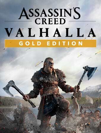 Assassin's Creed Valhalla box art for Playstation 5
